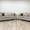 110-Hollywood Beige Sofa & Loveseat