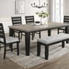 2152LG-6P BARDSTOWN LIGHT GREY DINING GROUP
