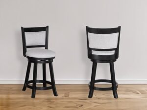2998DV-24 CECIL SWIVEL PUB STOOL DOVE K/D