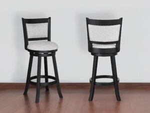2998DV-29 CECIL SWIVEL BAR STOOL DOVE K/D