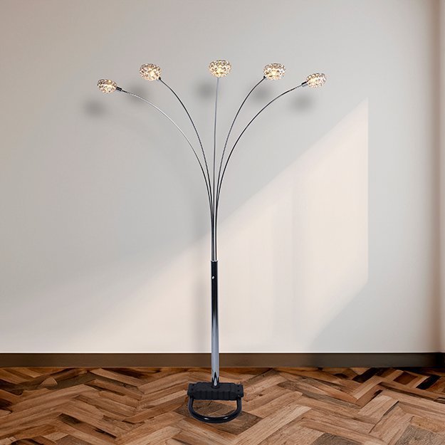 4890F HALF MOON FLOOR LAMP
