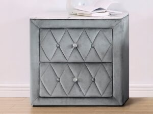 5114GY-2 ANNABELLE NIGHT STAND GREY
