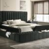 5201CL-ALL DANBURY CHARCOAL BED