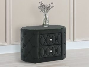 5212BK-2 VOLTARE NIGHT STAND BLACK
