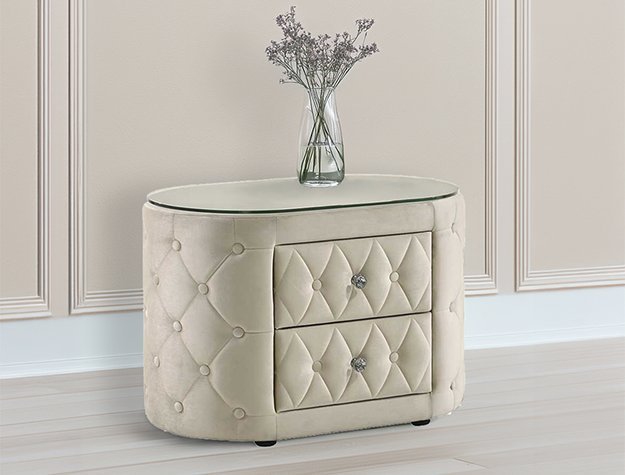 5212IV-2 VOLTARE NIGHT STAND IVORY