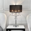 6121T CHANDELIER TABLE TOUCH LAMP 29.5"H