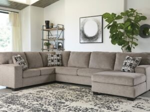 Ashley 807-02 Sectional (Platinum)