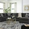 Ashley 807-03 Sectional (Smoke)