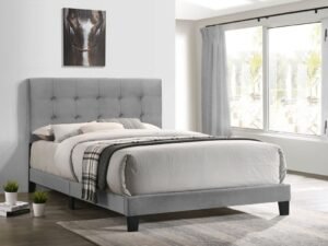 930 Gray Platform Bed - Twin, Full, Queen, King