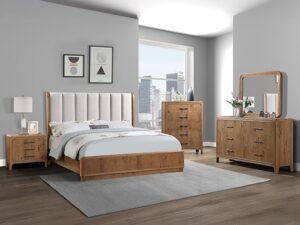 SETB1500 WESTCOTT BEDROOM GROUP-CERUSED NATU