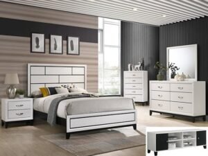 SETB4610 AKERSON CHALK BEDROOM GROUP