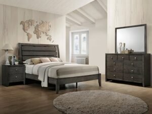 SETB4720 EVAN BEDROOM GROUP GREY