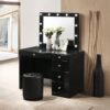 B4851BKSET MORGAN VANITY SET BLACK