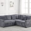 Ariel Charcoal Sectional With Pull-Out Bed
