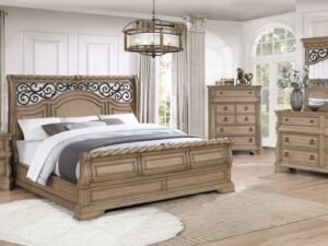 B7010 - 4pc or 5pc Bedroom Set - Queen, King