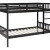 BB12 Twin/Twin Bunk Bed Black
