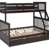 BB20 Twin/Full Bunk Bed w/Twin Trundle Espresso