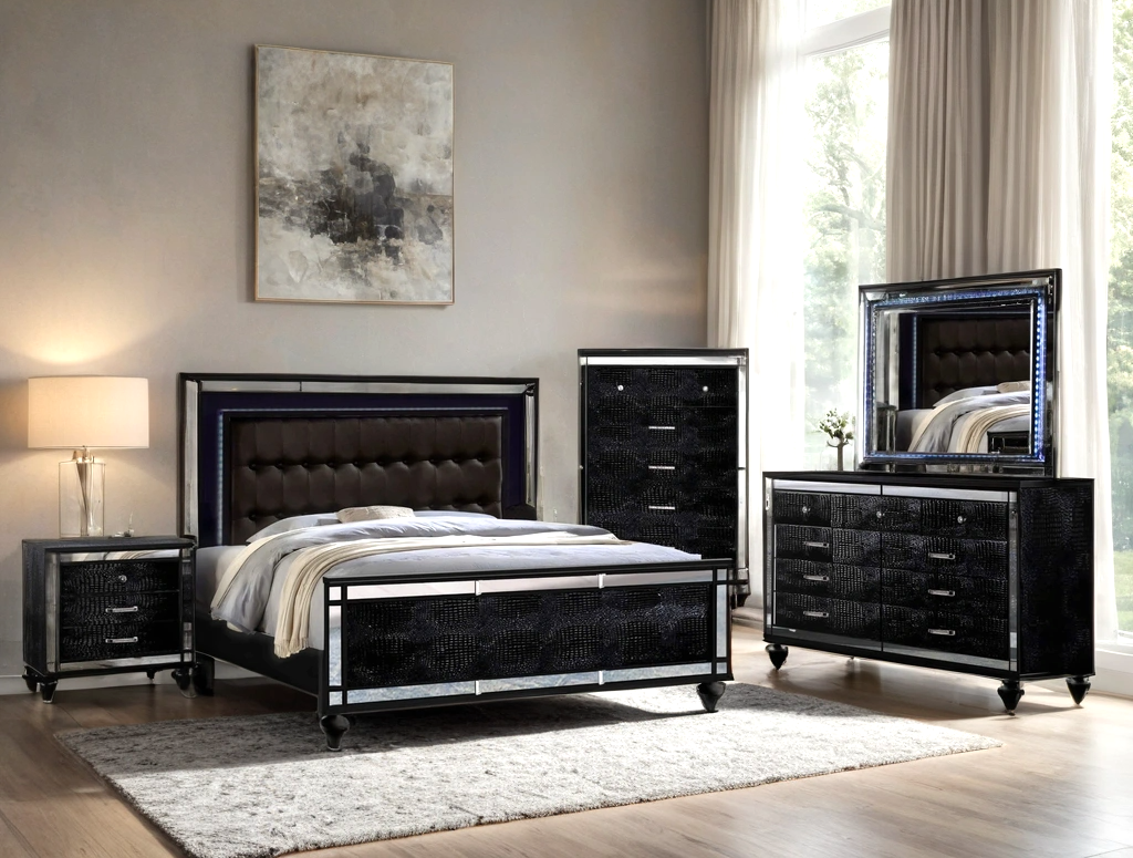blanca-black-2-final_orig.png Blanca2 Black Bedroom Set Queen, King