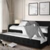 Chase Black - Daybed with Trundle