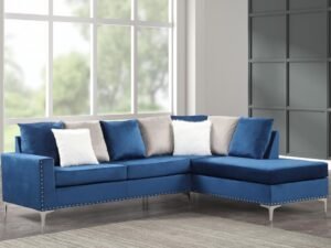 Cindy2 - Blue Reversible Sectional