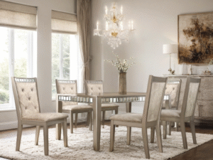 Clara - Dining Table + 6 Chair Set