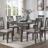 D2020 - Dining Table + 6 Chair Set