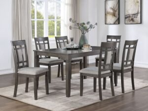 D2020 - Dining Table + 6 Chair Set
