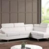 Moderno - Sectional (White)