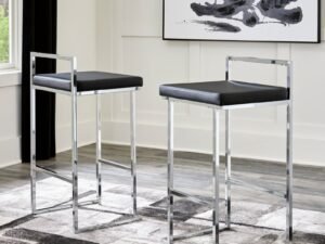 D275-630 Black Bar Stool