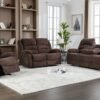 Dynamo2-CHOCOLATE 3PC Reclining Set