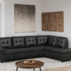 James Black PU Reversible Sectional