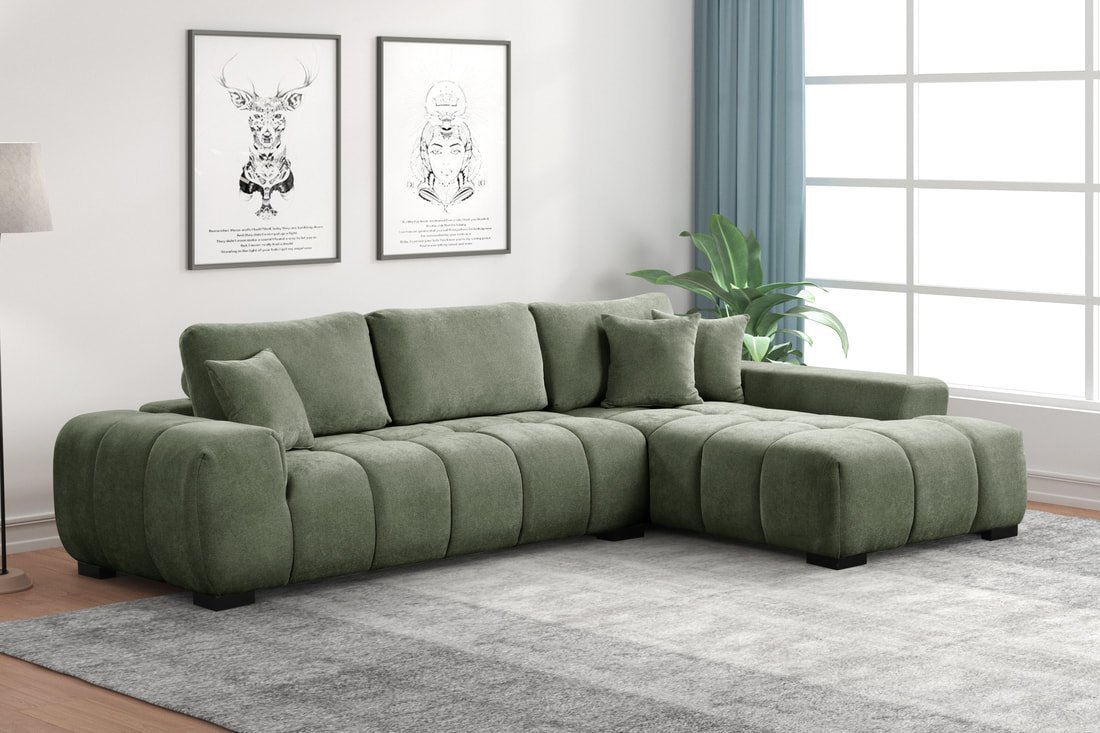 Manhattan2 - Green Sectional
