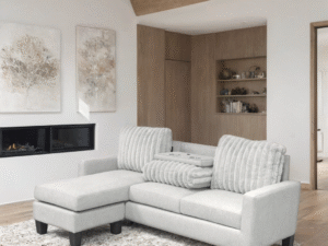 NEYMAR Gray - Reversible Sectional