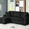 silvia-black-5_orig.jpg Silvia Black - Reversible Sectional With Pull-Out Bed