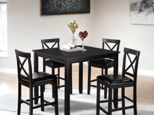 Tahoe - Cappuccino - Pub Table + 4 Chairs