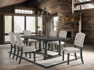 Henderson Dining Table + 6 Chair Set