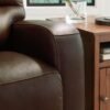 u44805-61-stitch-detail.jpeg U4480561 - Leather Swivel Glider Recliner