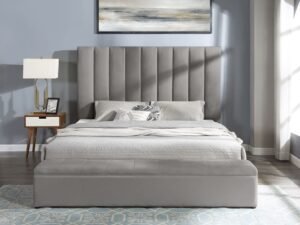Valencia - Gray Platform Bed