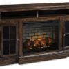 W701-88 TV Stand w/Fireplace 72"L